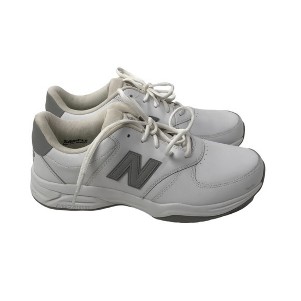New Blanche men's 500 leather training shoe white size 9.5 D